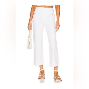 SPANX Crisp White Cropped Pants L